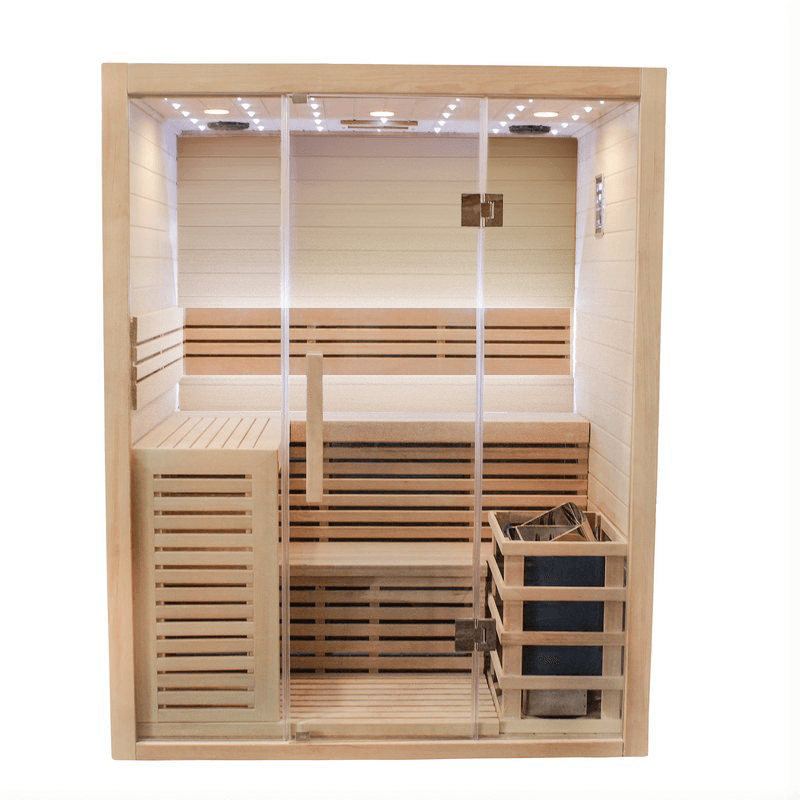 Luxury 3‑4 person Steam Indoor Sauna